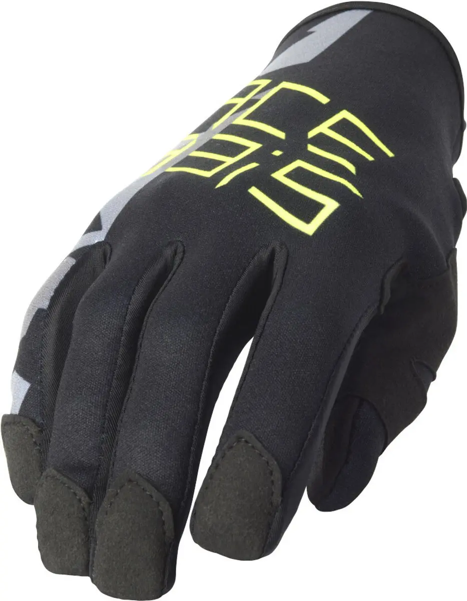 Acerbis Zero Degree 3.0 Zwart Gele Handschoenen