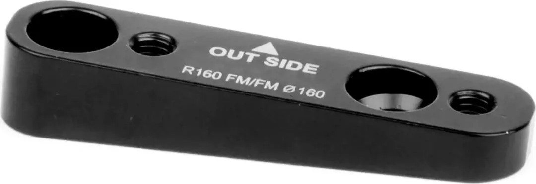 Elvedes Remschijf Adapter FM-FM 160mm - Zwart