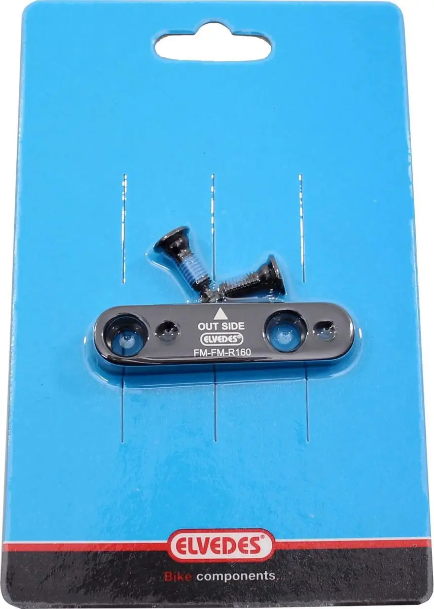 Elvedes Remschijf Adapter Fm-fm Achter 160 Mm Zwart