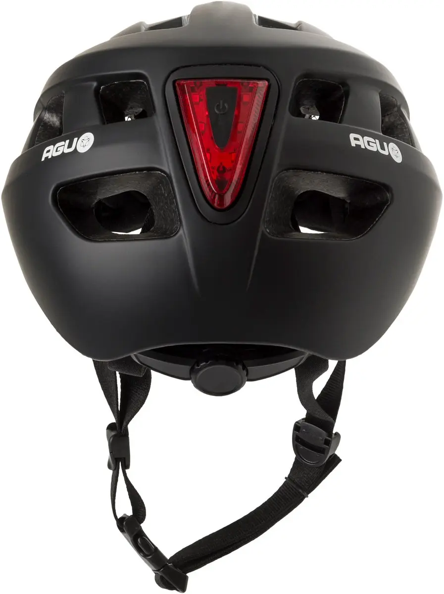 AGU Civick Urban Helm E-bike Fietshelm - 16 Ventilatieopeningen - L/XL - Zwart