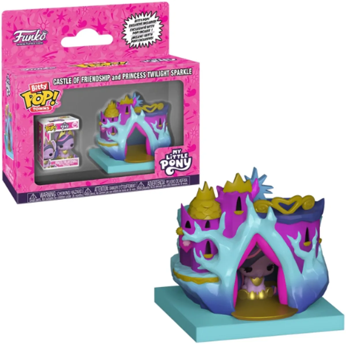Funko Bitty Pop! Town My Little Pony Castle of Friendship - Multi