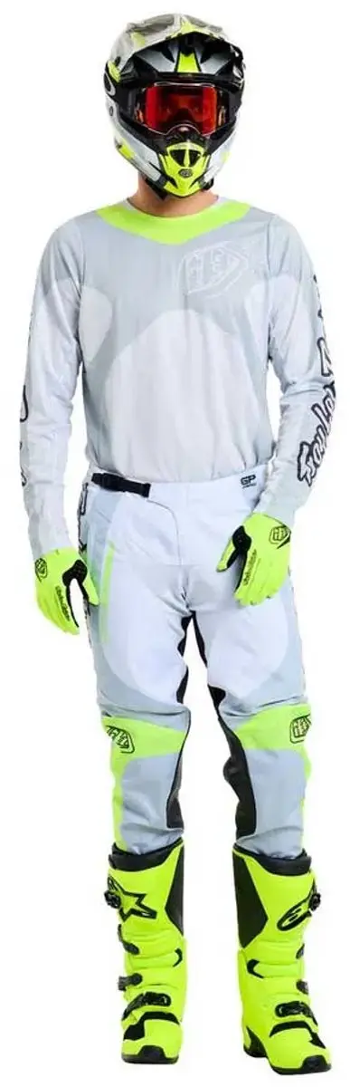 Troy Lee Designs GP Pro Motocrossbroek - Grijs/groen 30