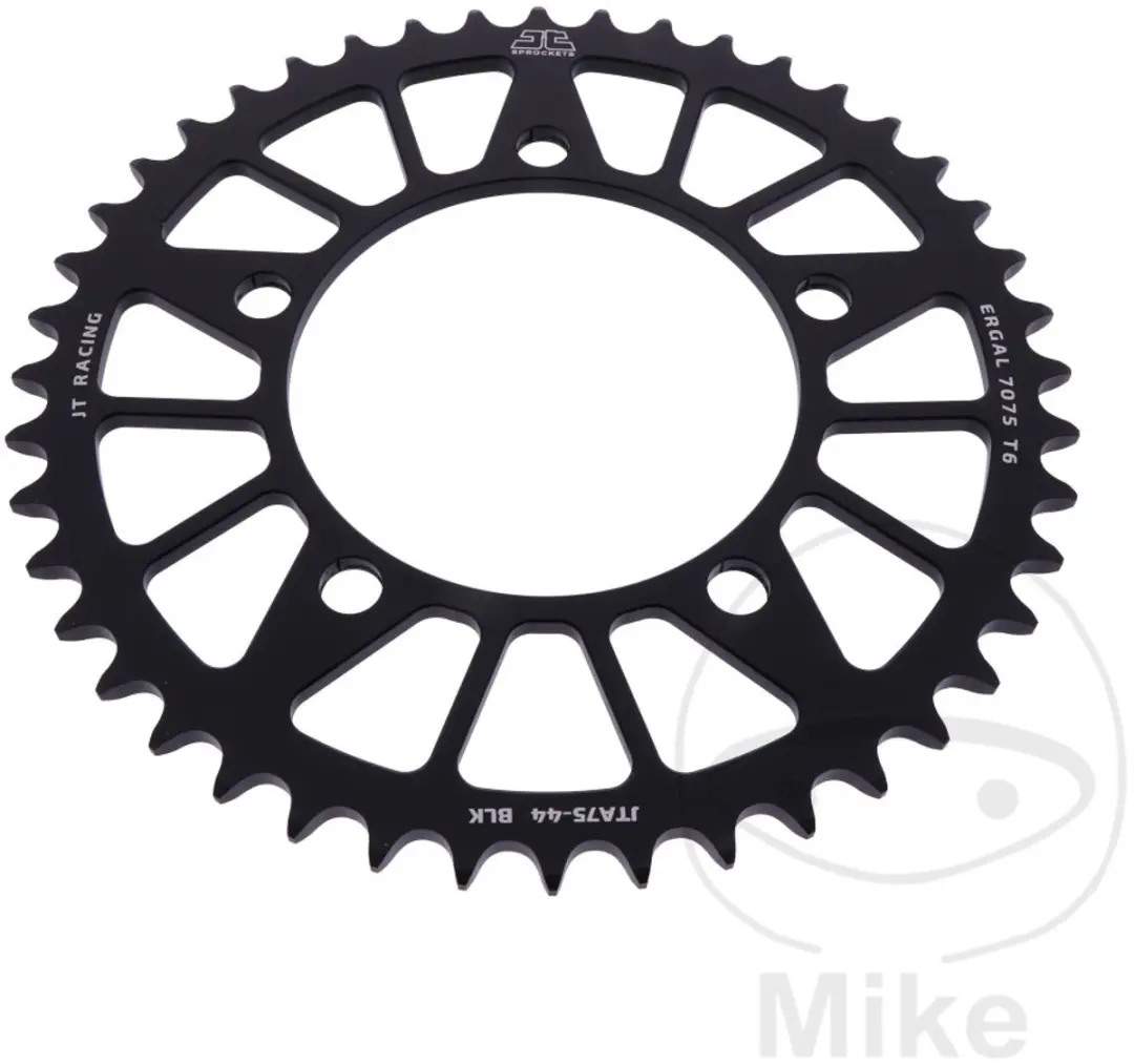 Couronne Aluminium 44Z PAS 520 noir JT Diam�tre int�rieur 110 Entraxe 130.8
