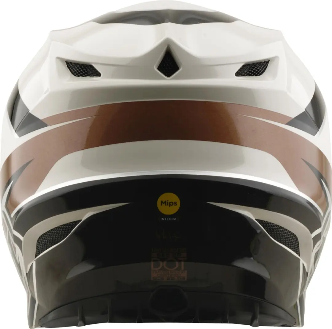 Troy Lee Designs SE5 Polycarb MIPS Motocrosshelm - S - Beige/Bruin