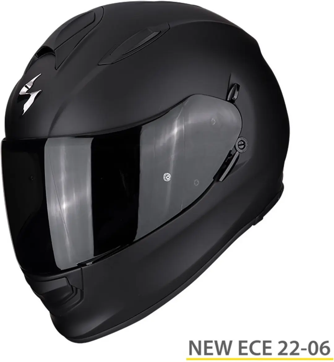 Scorpion EXO 491 Solid Helm - Mat Zwart