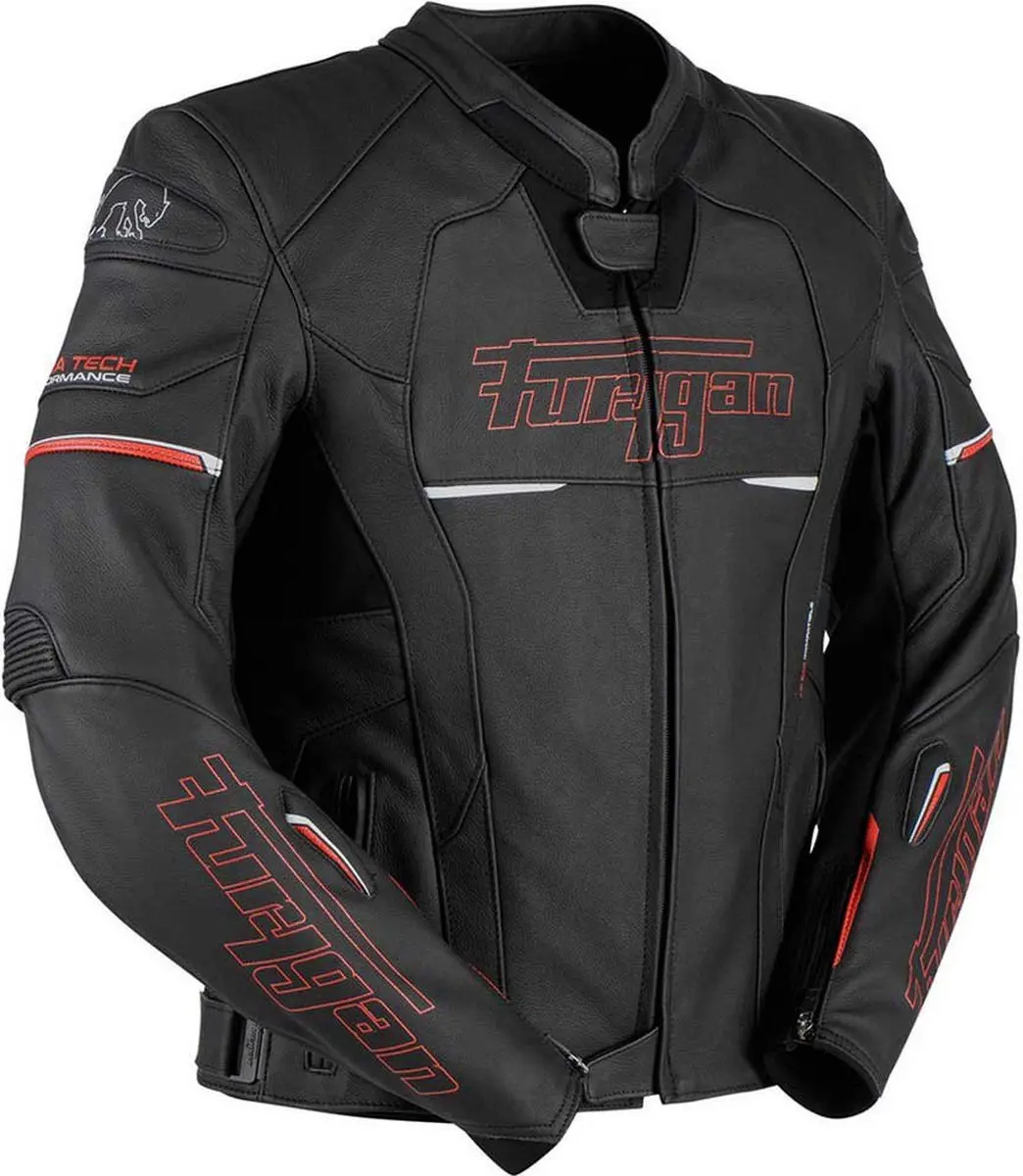 Furygan Nitros Jas - Maat S - Zwart/Rood