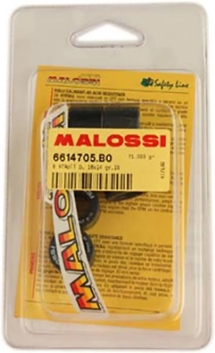 rol voor variator malossi voor scooter peugeot 125 tweet 2011 tot 2017 18x14 10g