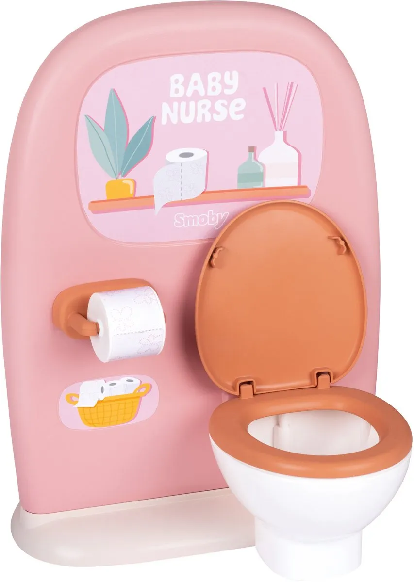 Smoby Baby Nurse Toilet Poppenaccessoire 7600220500