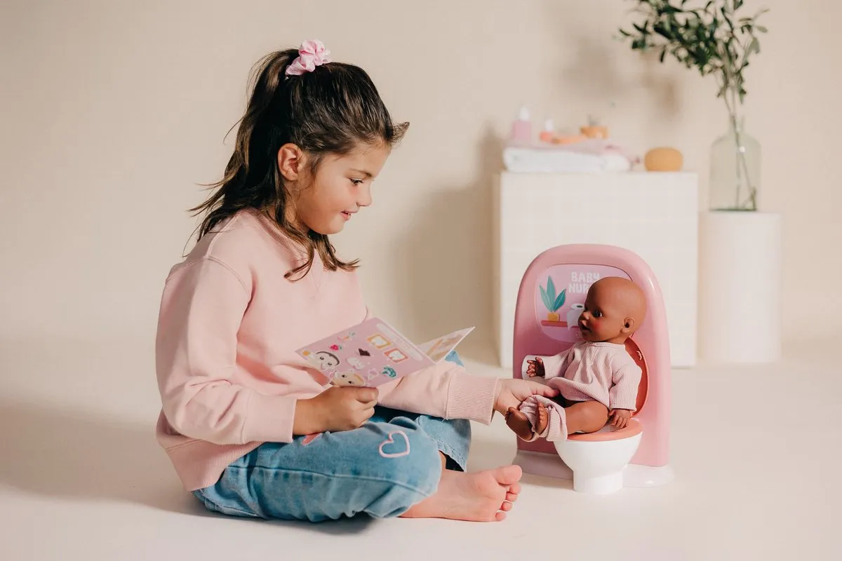 Smoby Baby Nurse Toilet Poppenaccessoire 7600220500 - Multi