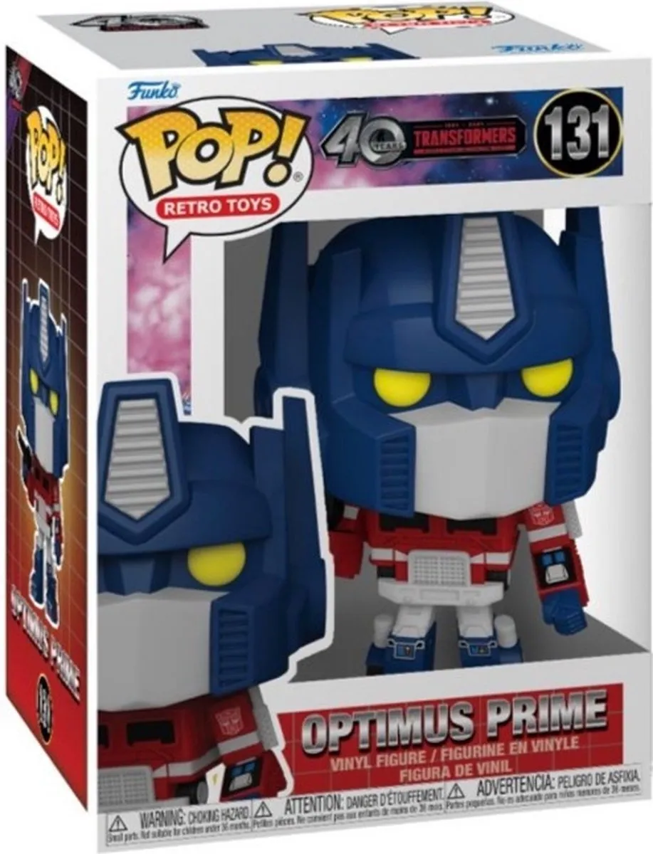 Funko Pop Optimus Prime Transformers G1 #131