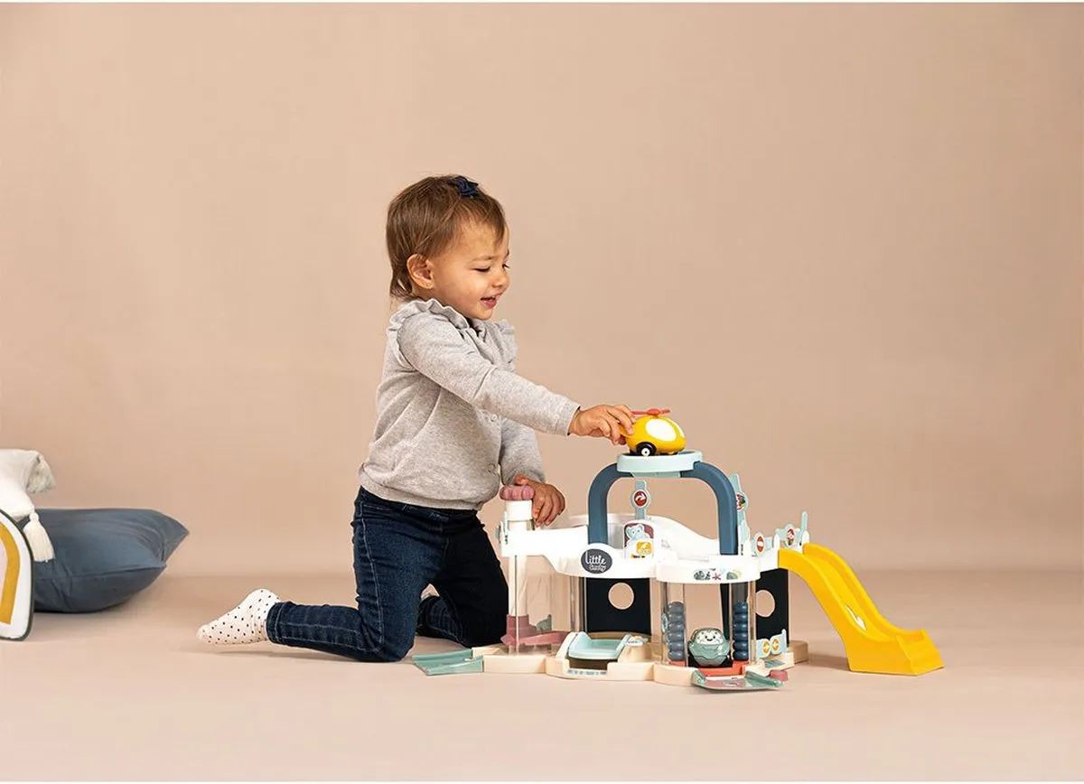 Smoby Little Smoby Eerste Speelgoed Garage 7600140202 - Groen - afbeelding 6 van 6