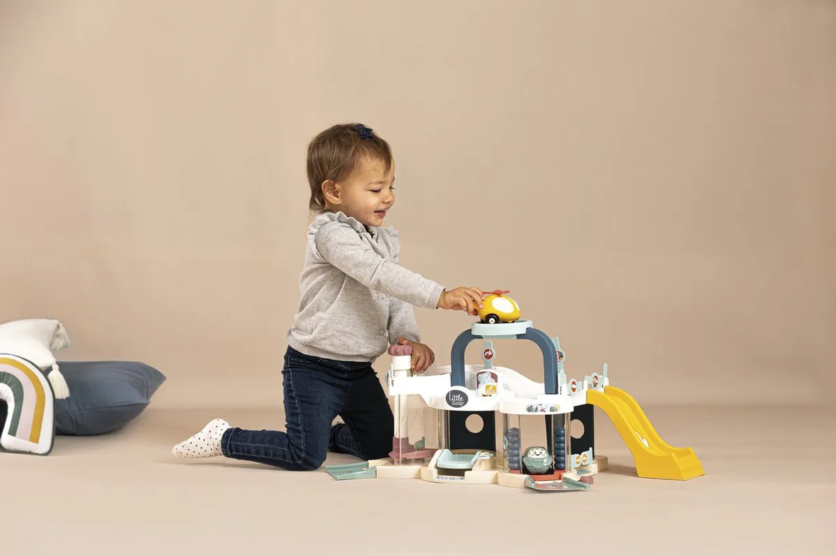 Smoby Little Smoby Eerste Speelgoed Garage 7600140202 - Groen