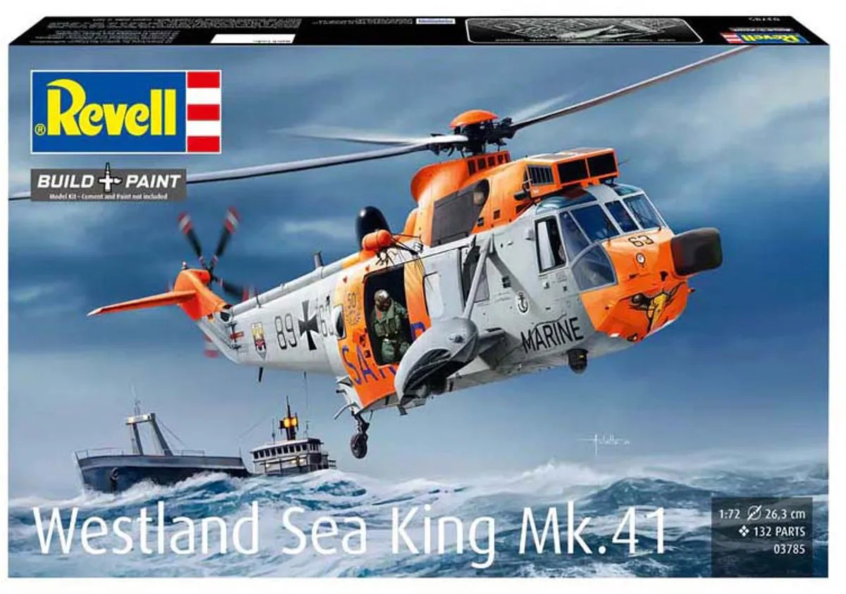 Revell 03785 Westland Sea King Mk. 41 Modelbouwpakket - 1:72 - Multi