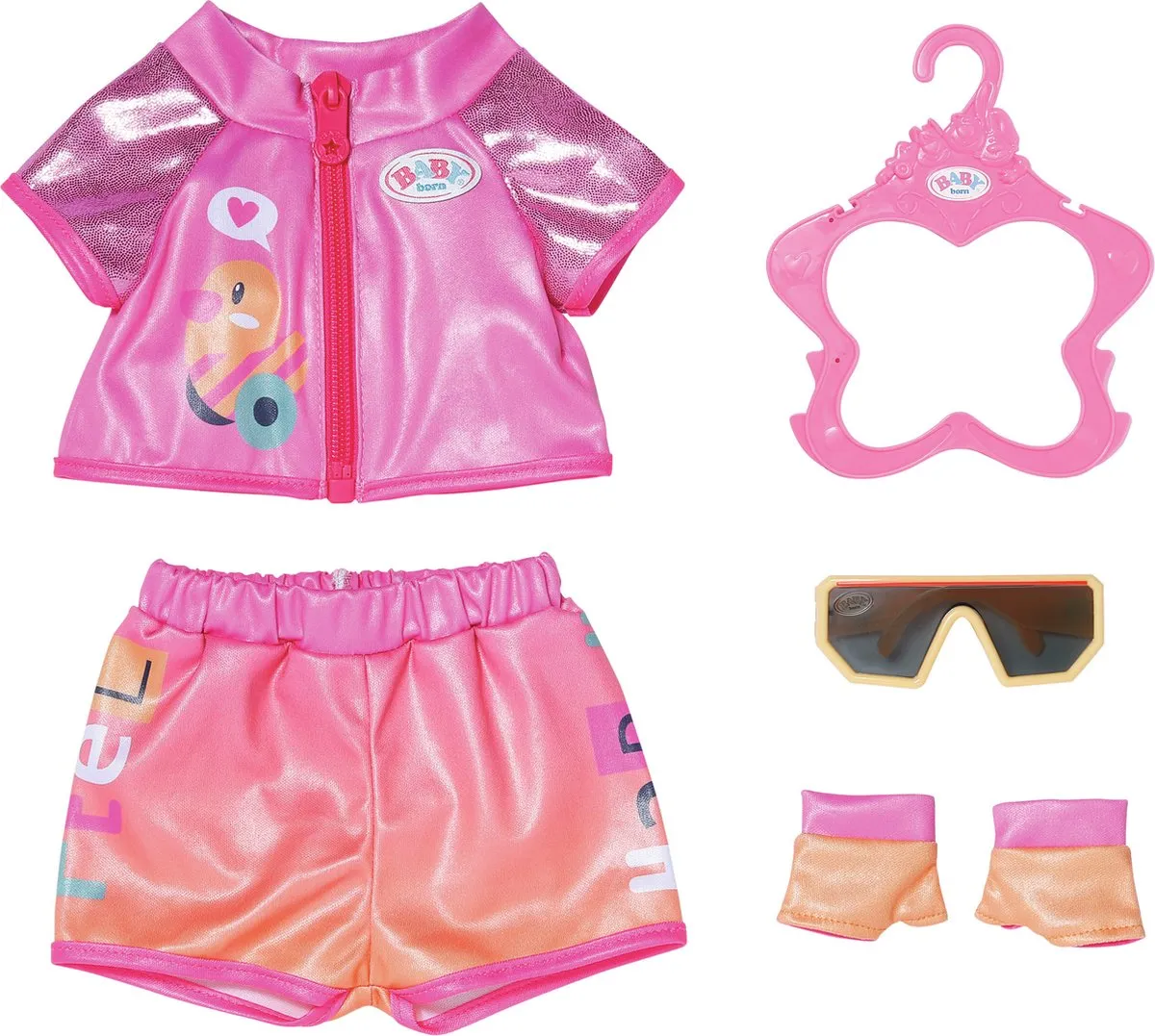 Baby Born Fietsoutfit 43cm
