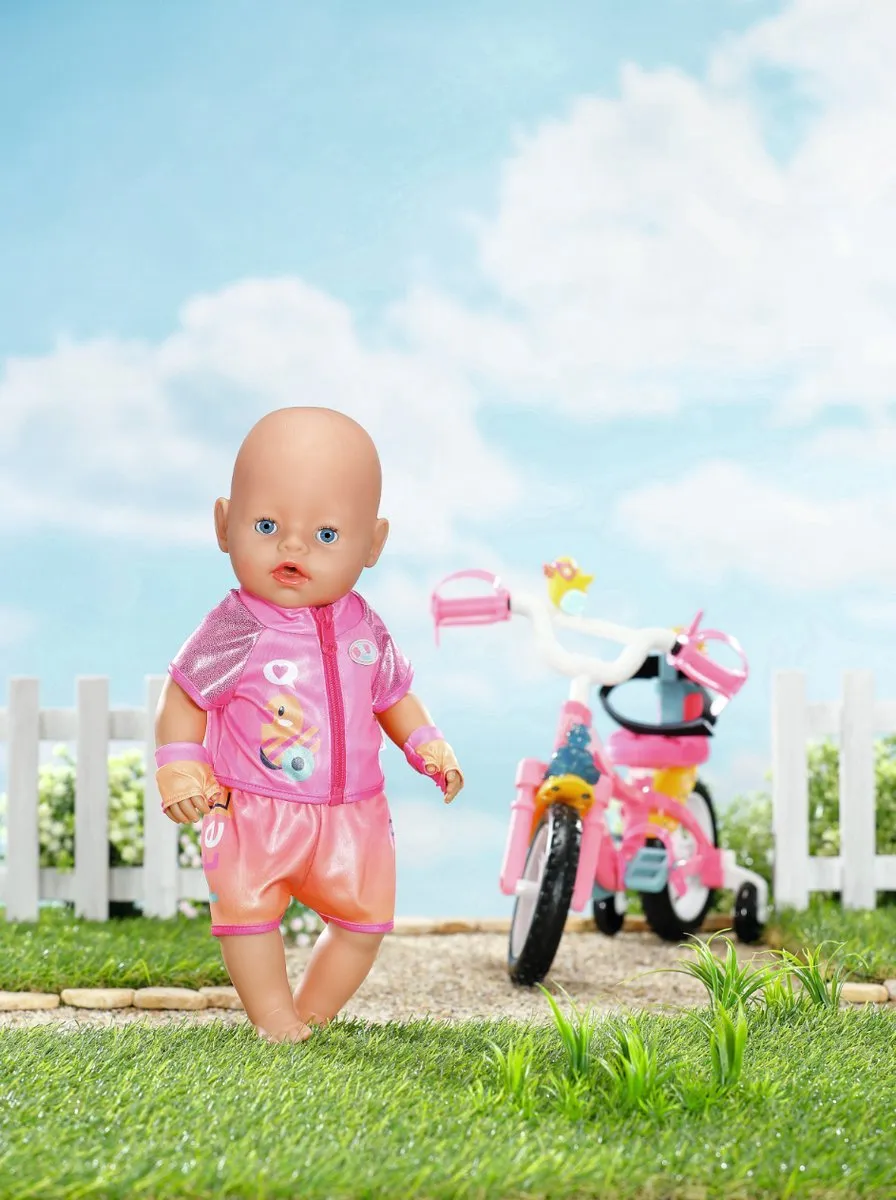 Baby Born Fietsoutfit 43cm - Multi - afbeelding 6 van 6