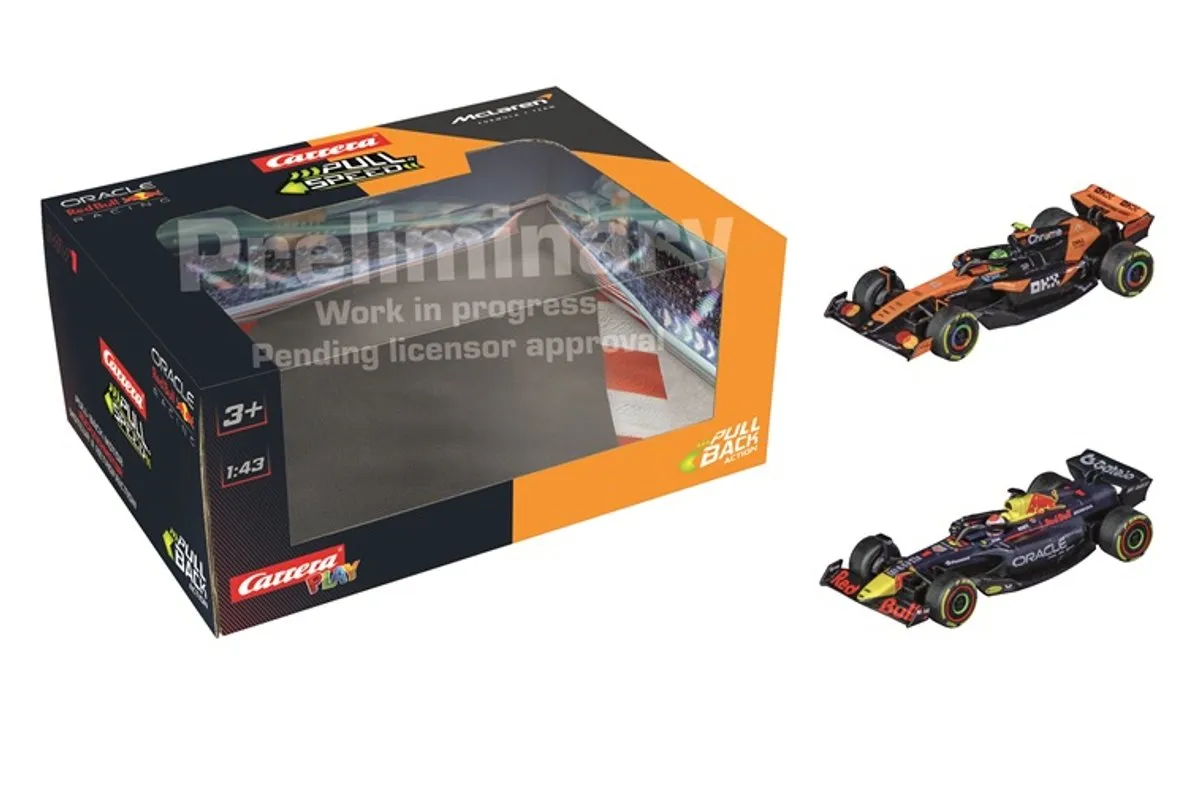 Carrera Formule 1 Set Red Bull Racing Max Verstappen & McLaren Lando Norris 1:43