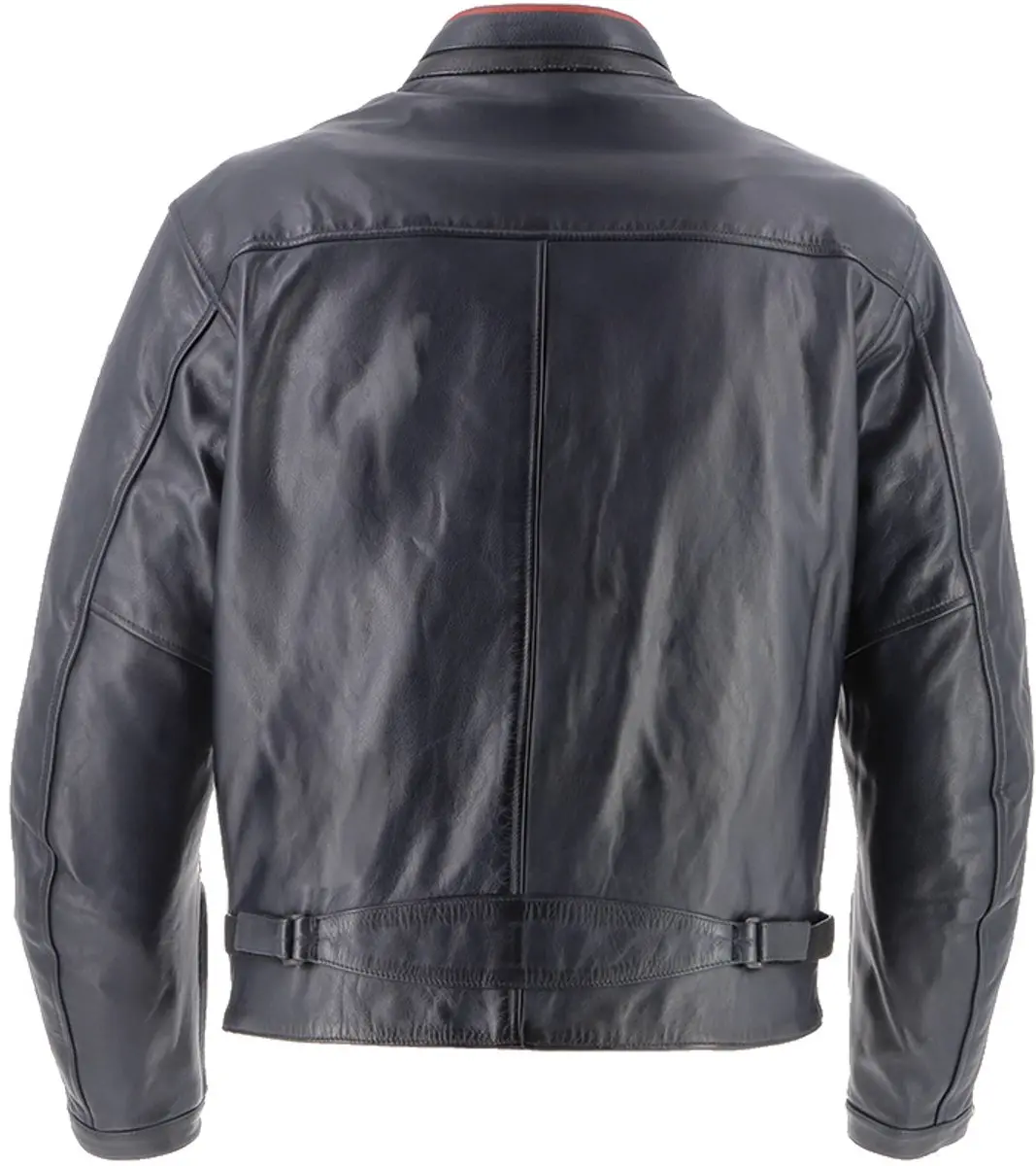 Helstons Ace 10 Years Leren Jas - Blauw/Rood S