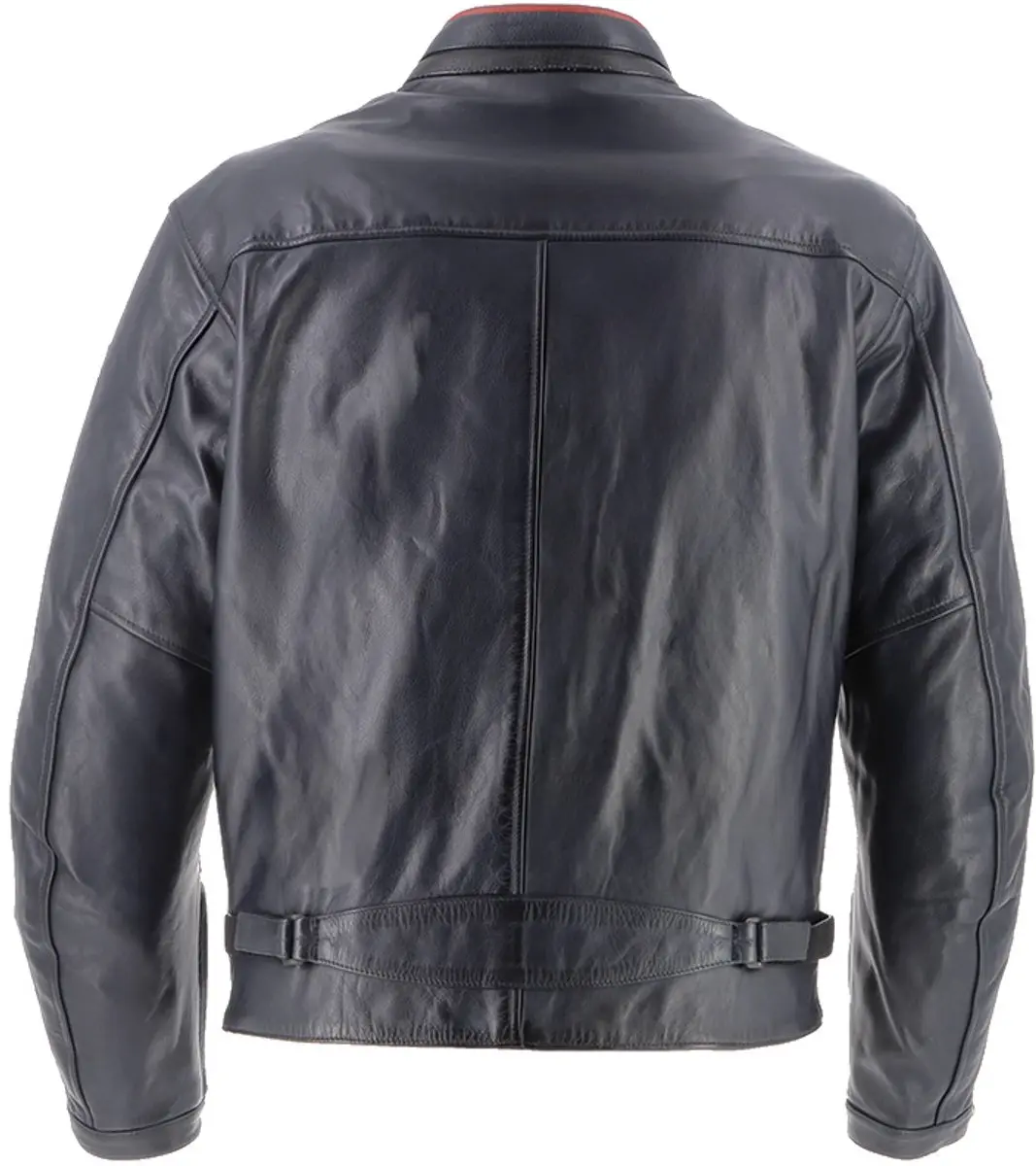 Helstons Ace 10 Years Leren Jas - Blauw/Rood S