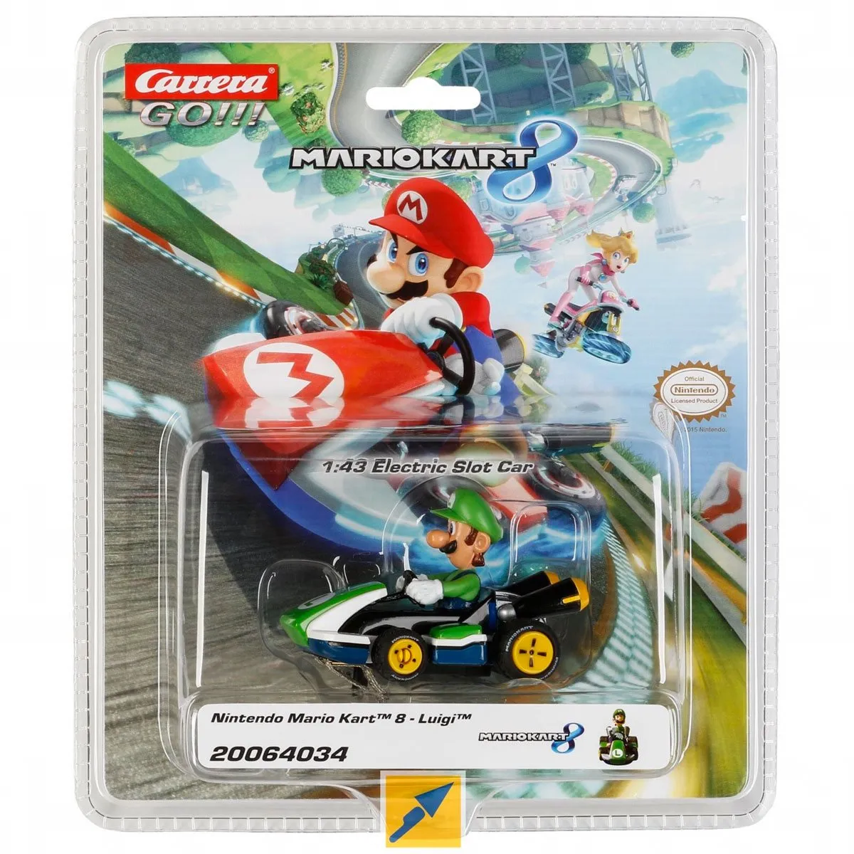 Carrera Go!!! Luigi Kart Auto - Multi