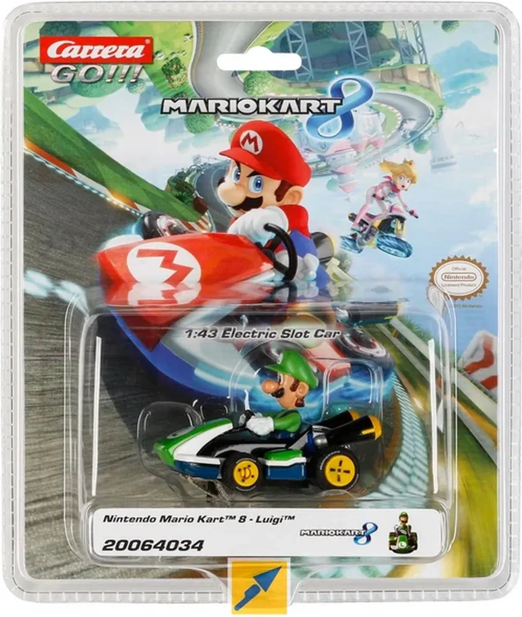 Carrera Go!!! Luigi Kart Auto - Multi