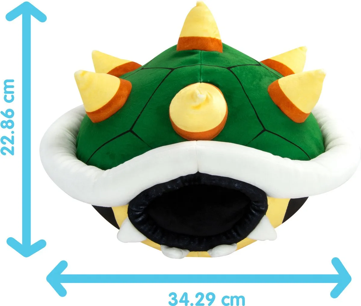 Tomy Super Mario Mega Bowser Pluchen Knuffel - Groen