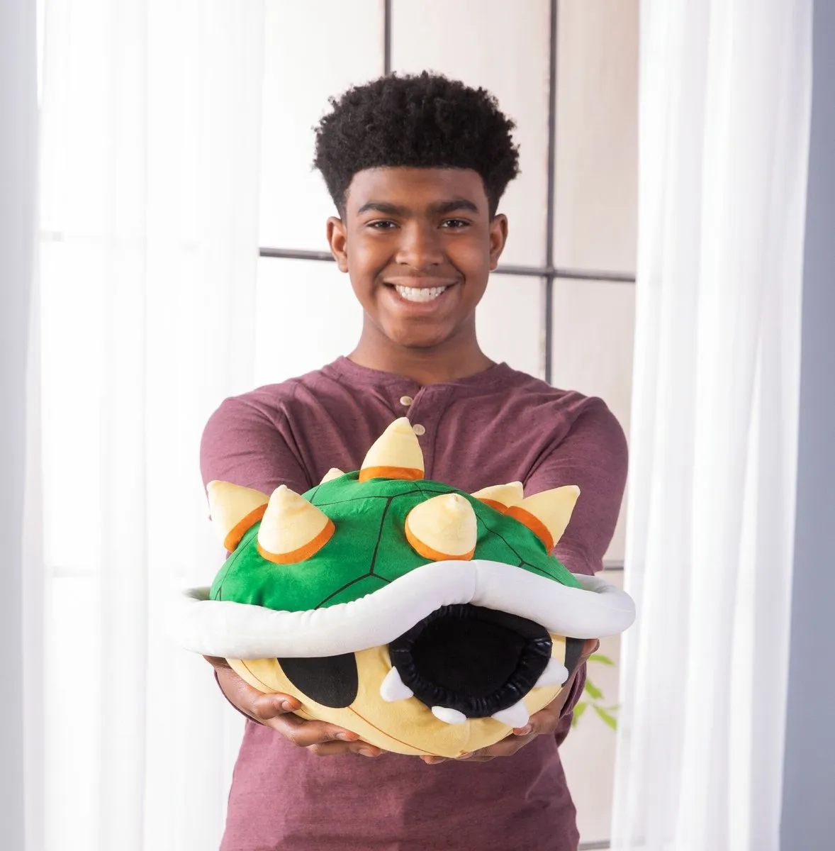 Tomy Super Mario Mega Bowser Pluchen Knuffel - Groen