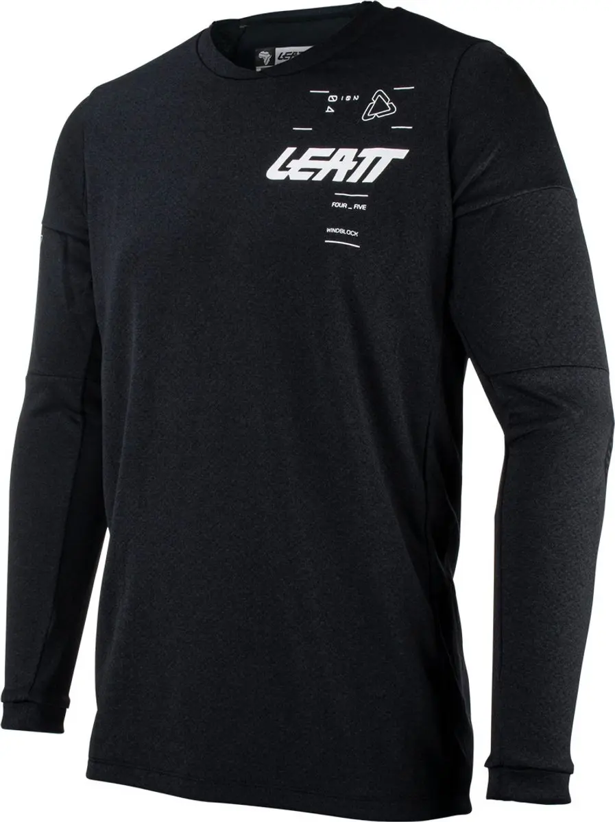 Leatt Moto 4.5 WindBlock Zwart Motocross Jersey