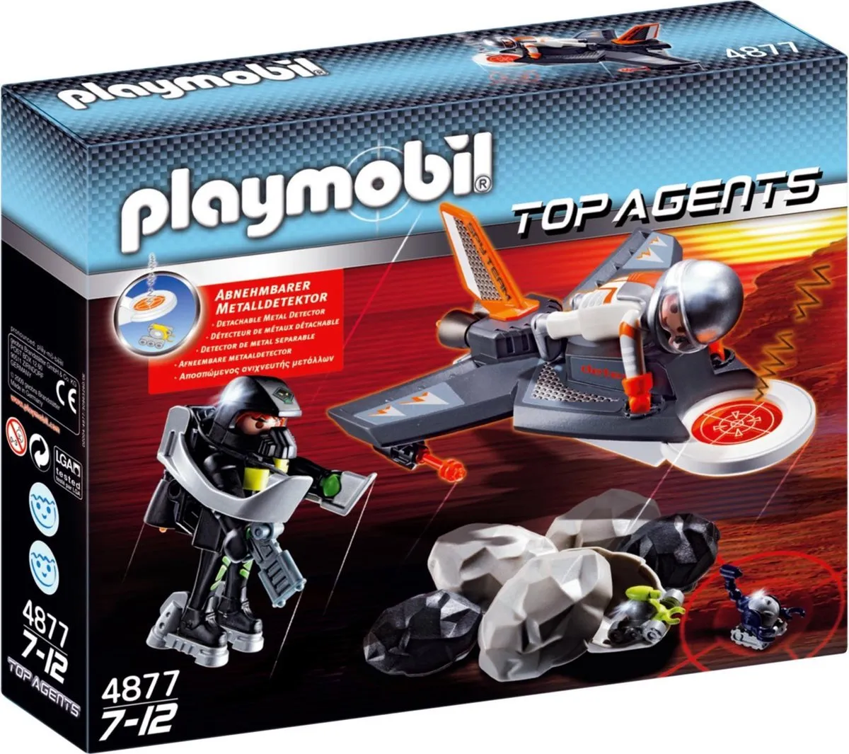 Playmobil Agents Detectorjet 4877
