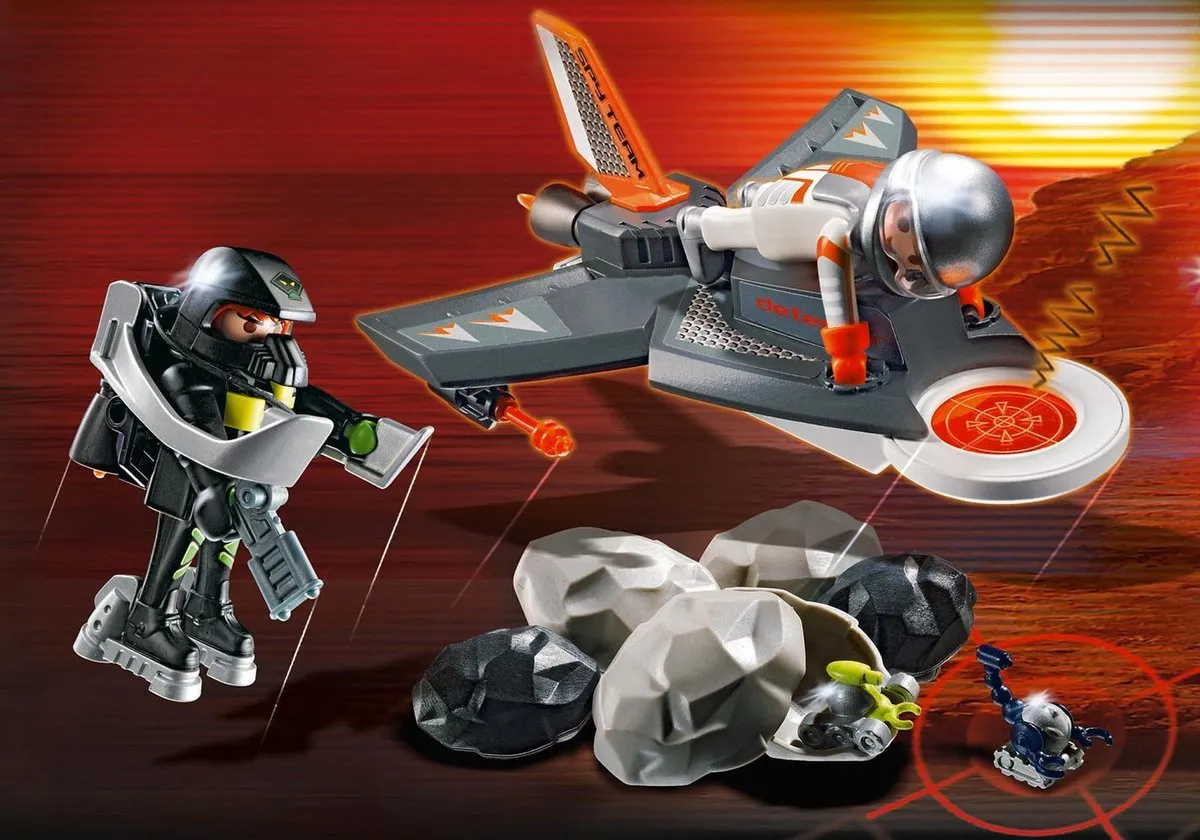 Playmobil Agents Detectorjet 4877 - Meerkleurig