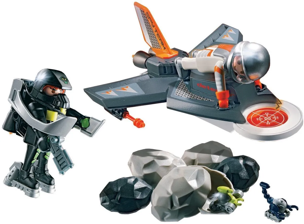Playmobil Agents Detectorjet 4877 - Meerkleurig