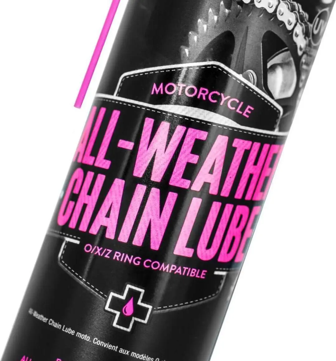 Muc-Off Motorcycle All Weather Chain Spray 400ml - Zwart