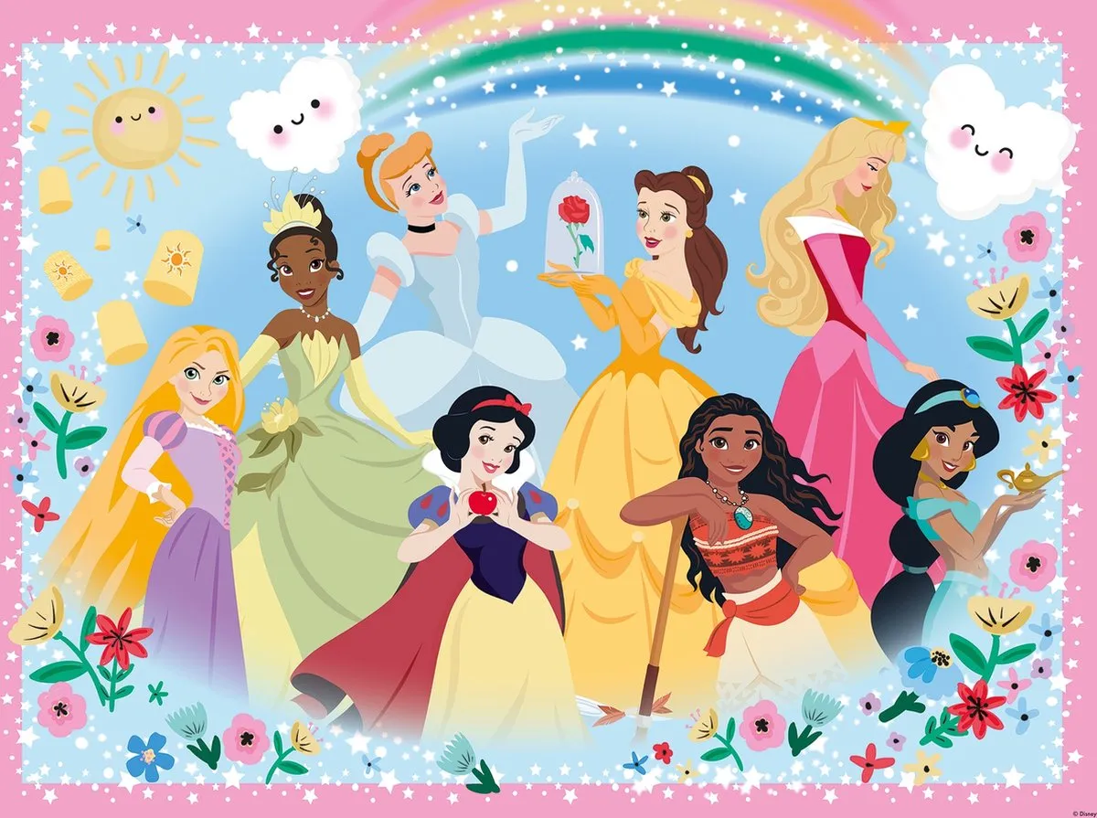Ravensburger Disney Princess Legpuzzel 100 Stukjes - Multicolor