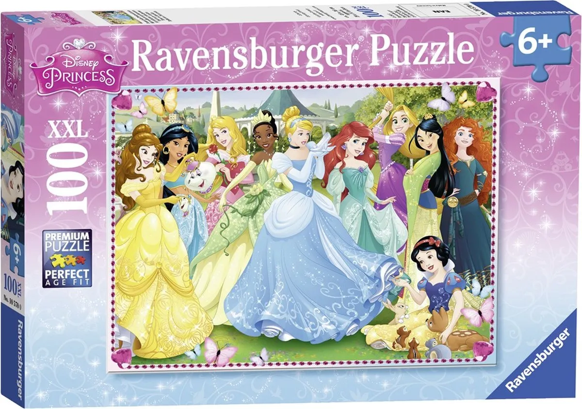 Ravensburger Disney Princess Legpuzzel 100 Stukjes - Multicolor
