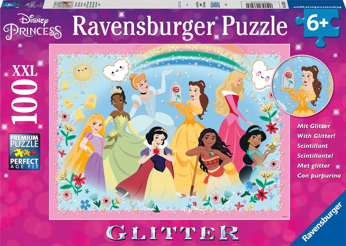 Ravensburger Disney Princess Legpuzzel 100 Stukjes - Multicolor