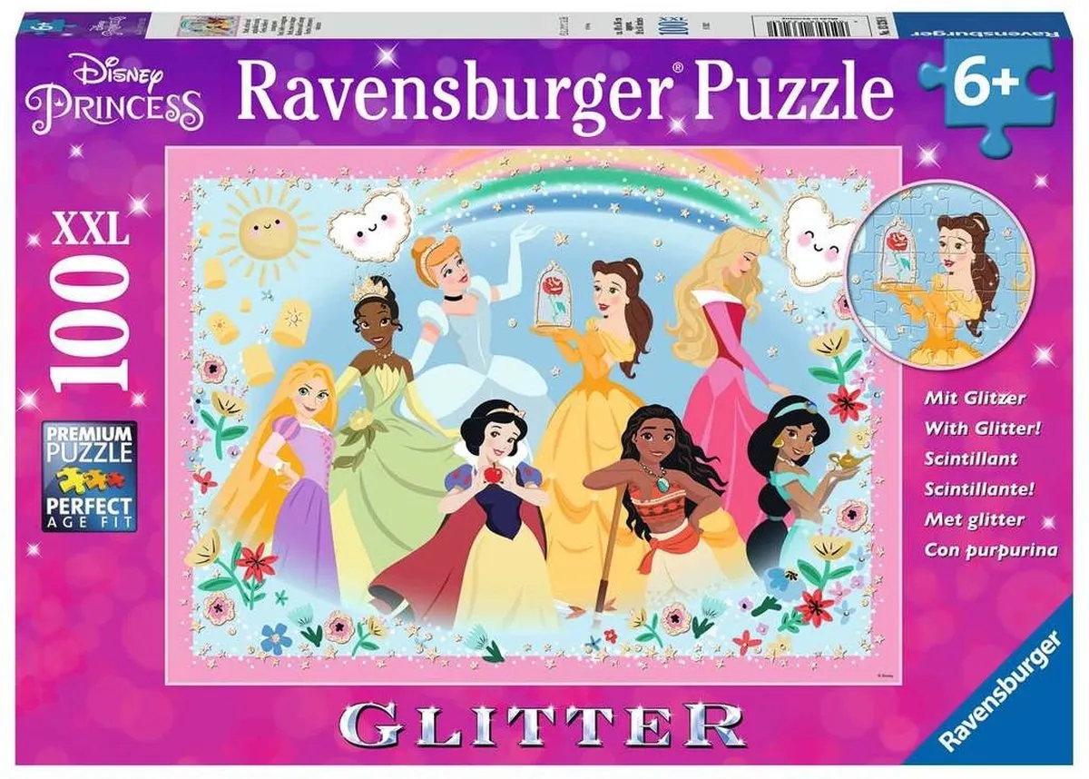 Ravensburger Disney Princess Legpuzzel 100 Stukjes - Multicolor
