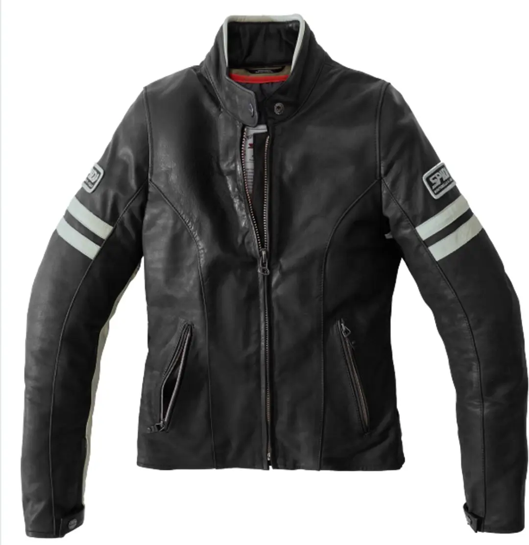 Spidi Vintage Jas Dames Ijs Zwart