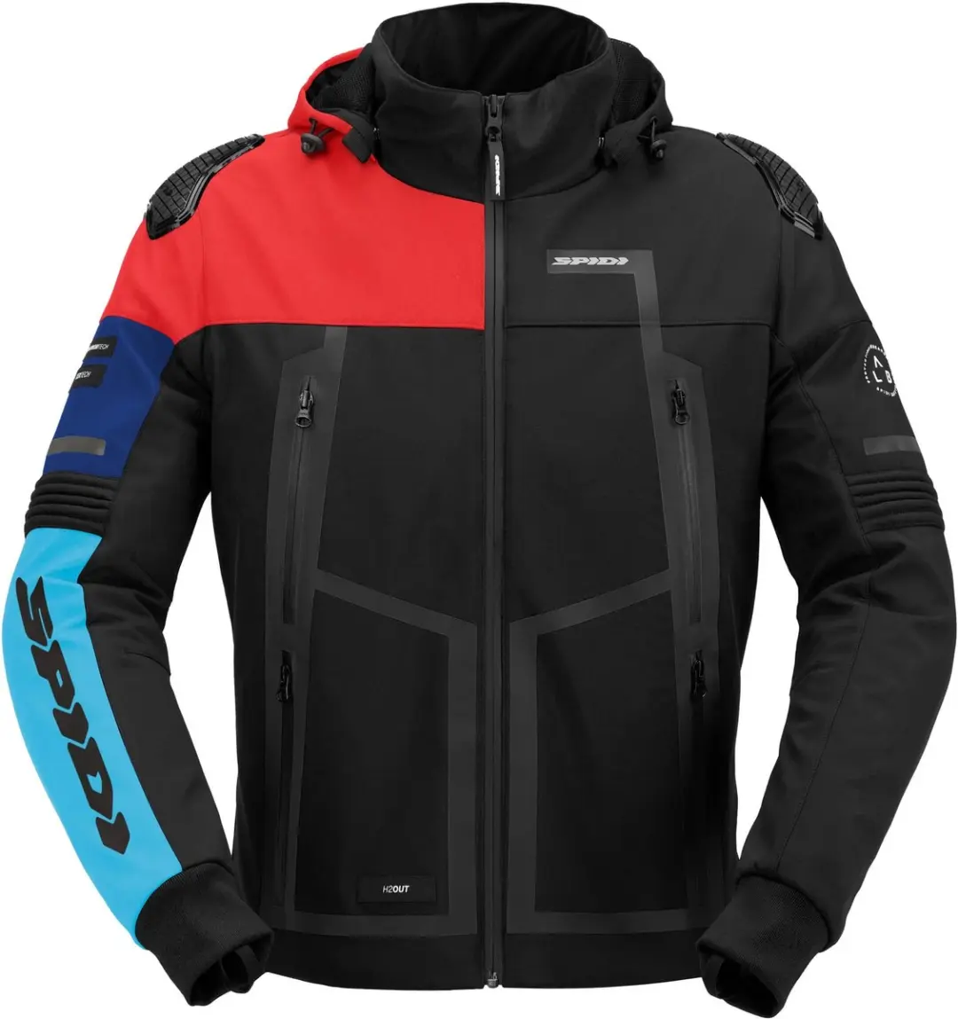 Spidi Warrior H2OUT waterdichte motorhoodie -