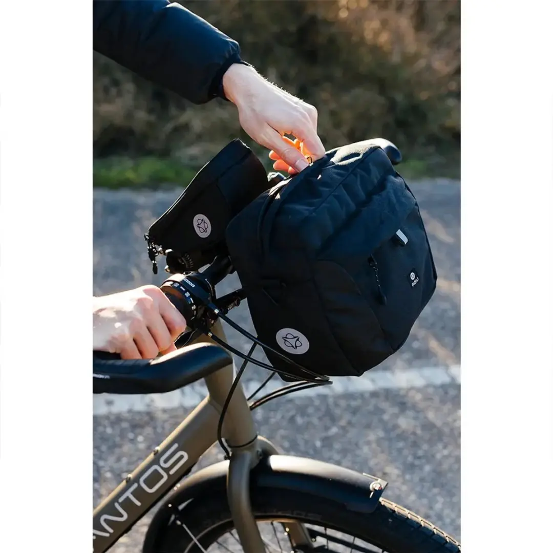 AGU Performance Stuurtas KLICKfix 4L - Zwart