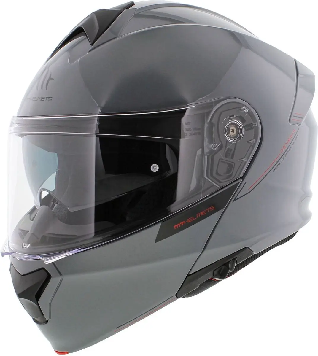 MT Genesis SV systeemhelm glans grijs