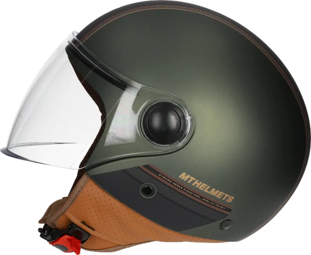MT Helm Street S Entire mat groen / bruin maat L