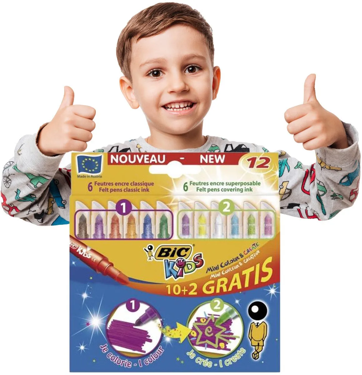 Bic Kids Stiften - 12 Stuks Multicolor