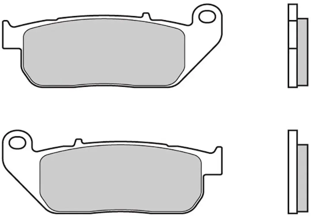 Brembo 07hd13sa Gesinterde Remblokken Transparant