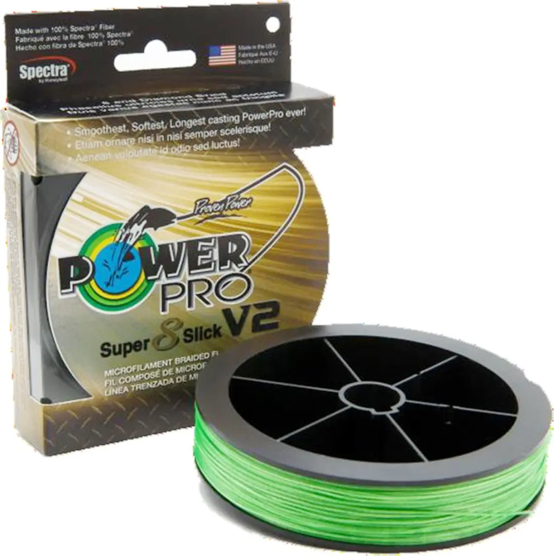 Shimano Power Pro Super 8 Slick V2 Gevlochten Vislijn 0.19mm