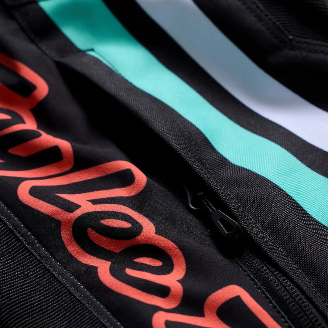 Troy Lee Designs GP Pro Motocrossbroek Zwart/Turquoise 32