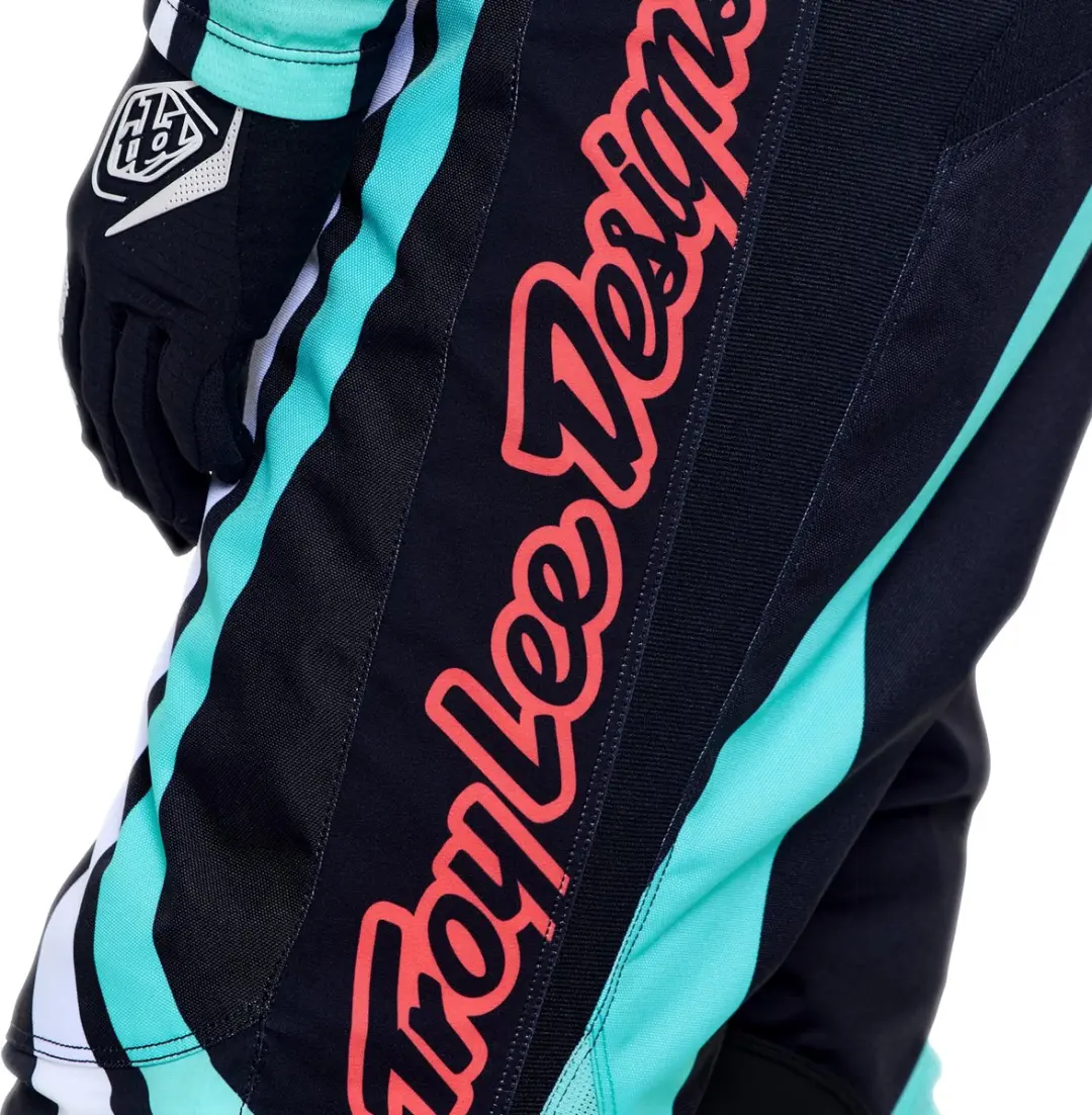 Troy Lee Designs GP Pro Motocrossbroek Zwart/Turquoise 32