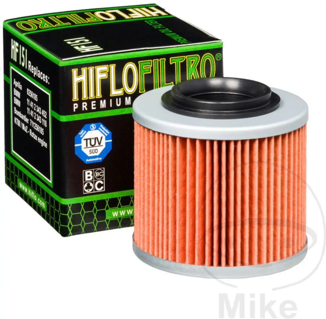 HifloFiltro HF151 Oliefilter - BMW F 650 Funduro - afbeelding 3 van 4