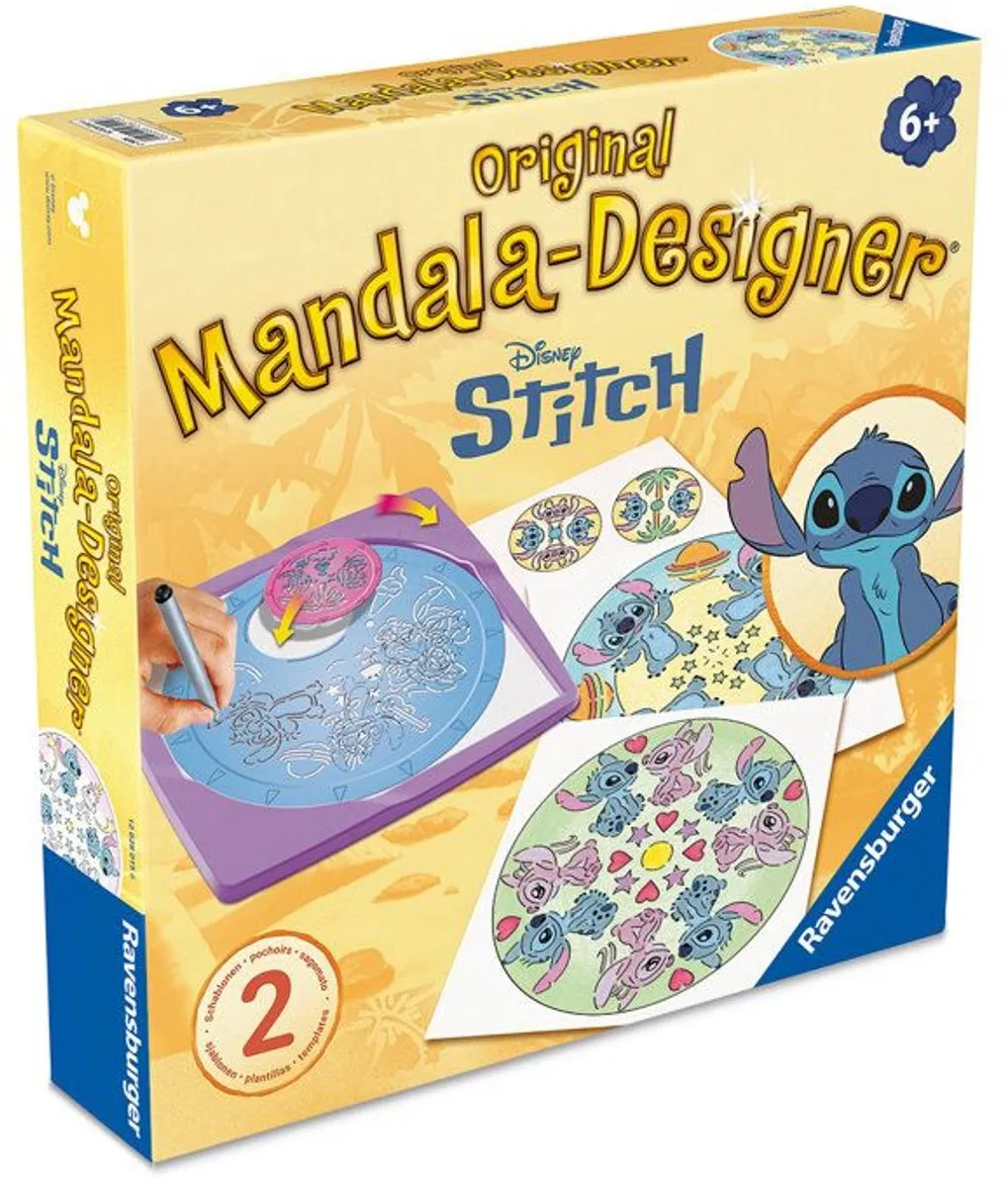 Ravensburger Mandala Designer Midi Disney Stitch - Meerkleurig