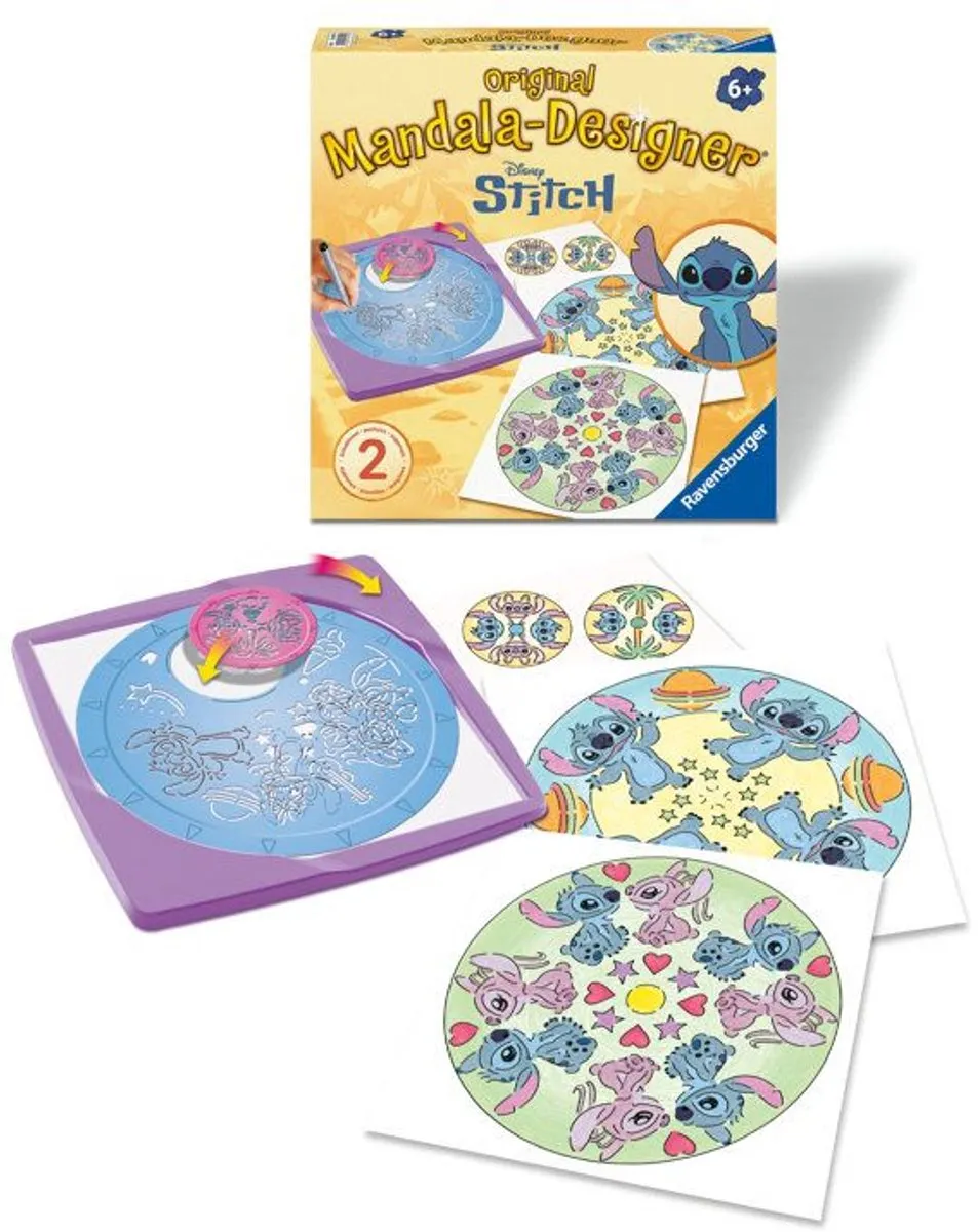 Ravensburger Mandala Designer Midi Disney Stitch - Meerkleurig
