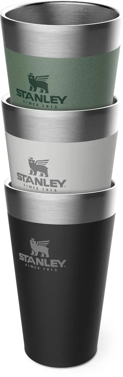 Stanley Adventure Stacking Beer Pint 0.47L - Hammertone Green