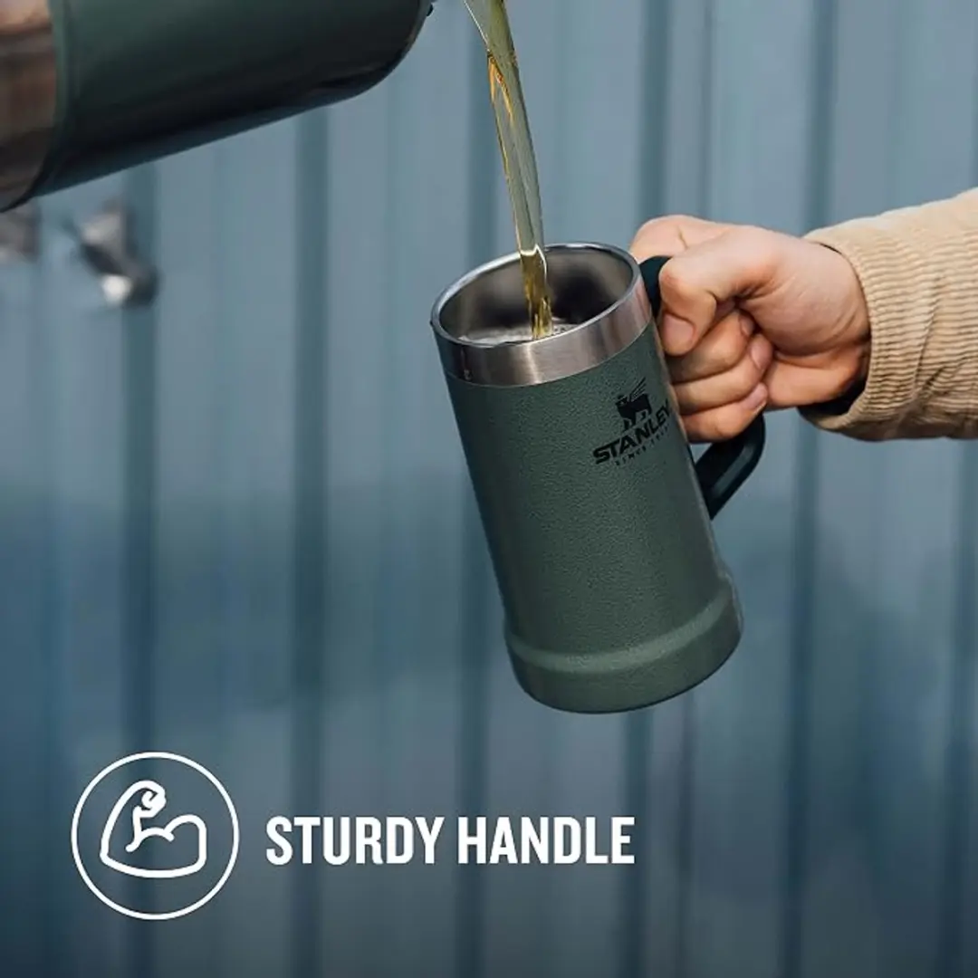 Stanley Classic Vacuum Stein 0.7L - Hammertone Green